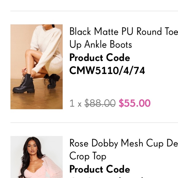 PrettyLittleThing Boots🖤 - Picture 7 of 7